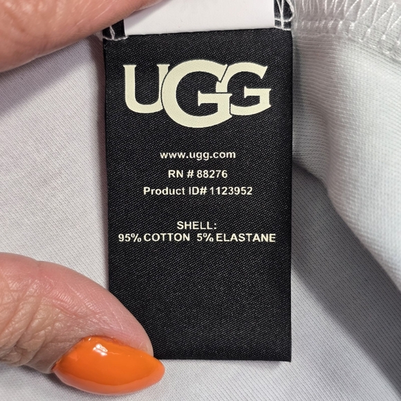 UGG PRIDE Logo T Shirt  Size L Rainbow Stripes Short Sleeve - Picture 11 of 12